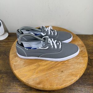 Keds Champion Original Canvas Gray Womens Size‎ 9.5 Shoes Sneakers Wf35186
